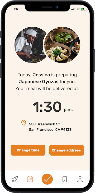application screen step details